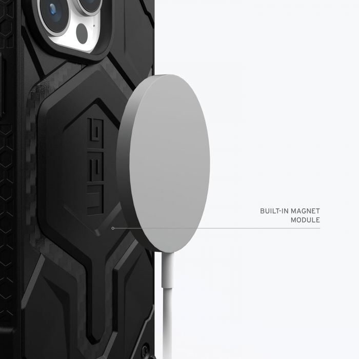 Чохол UAG для Apple iPhone 15 Pro Monarch Pro Magsafe, Carbon Fiber