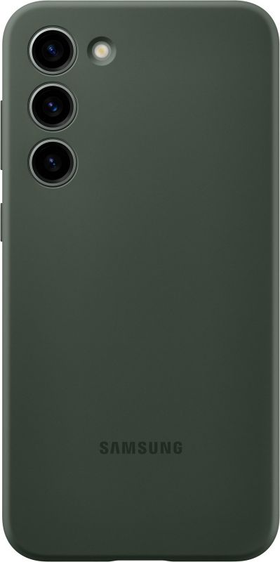 Чохол Samsung Silicone Case для смартфона Galaxy S23+ (S916) хакі