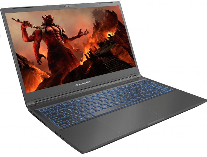 Ноутбук Dream Machines RG4050-15 15.6FHD IPS, Intel i5-13500H, 16GB, F500GB, NVD4050-6, DOS, чорний