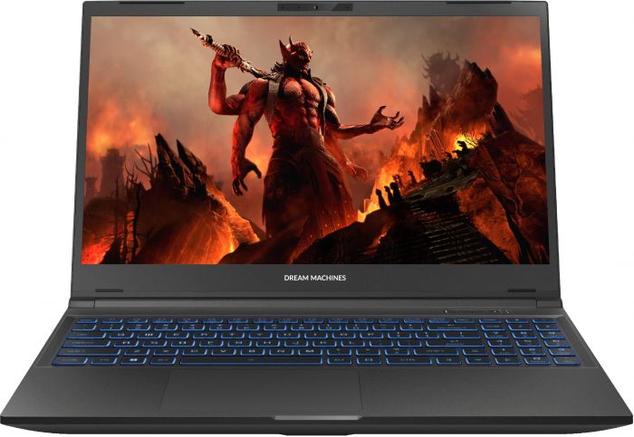 Ноутбук Dream Machines RG4050-15 15.6FHD IPS, Intel i5-13500H, 16GB, F500GB, NVD4050-6, DOS, чорний