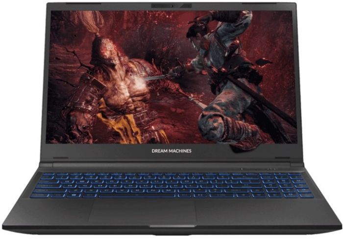 Ноутбук Dream Machines RT3050-15 15.6FHD IPS, AMD R5-7535HS, 16GB, F1TB, NVD3050-4, DOS, чорний