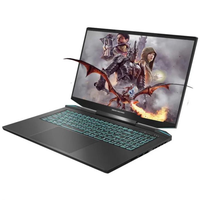 Ноутбук Dream Machines RT4060-17 17.3FHD IPS, AMD R7 7735HS, 16GB, F1TB, NVD4060-8, DOS, чорний