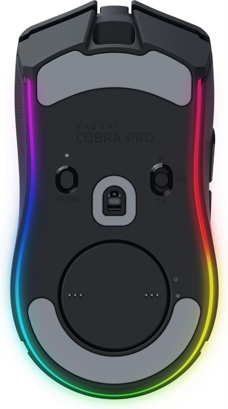 Миша Razer Cobra Pro, RGB, USB-A/WL/BT, чорний