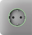 Бічна панель для вбудованої розетки Ajax SideCover for Outlet smart, Jeweler, бездротова, fog