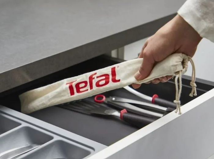 Набір шампурів Tefal сталь, сірий, 6 шт