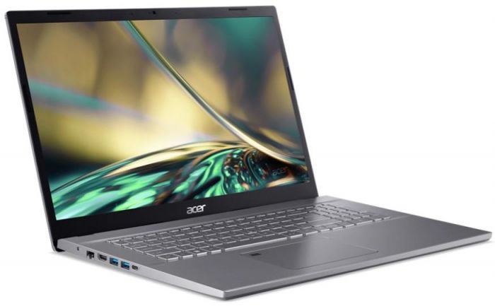 Ноутбук Acer Aspire 5 A517-53G 17.3" FHD IPS, Intel i5-1235U, 16GB, F512GB, NVD2050-4, Lin, сірий