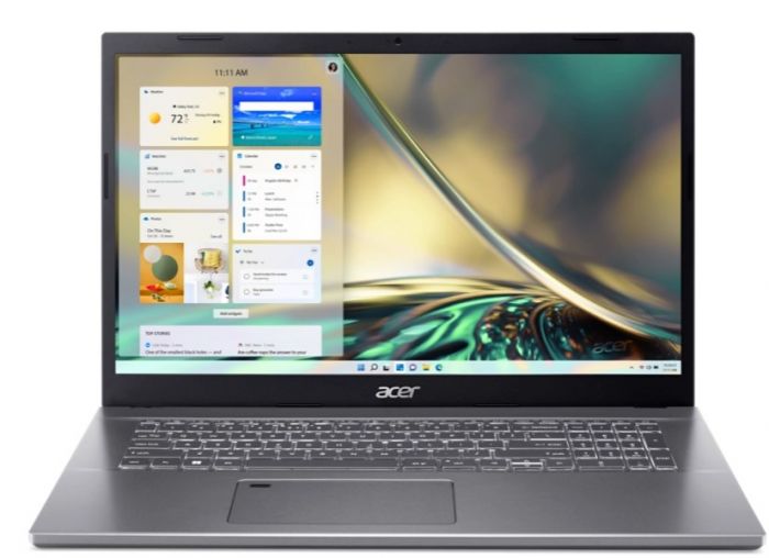 Ноутбук Acer Aspire 5 A517-53G 17.3" FHD IPS, Intel i5-1235U, 16GB, F512GB, NVD2050-4, Lin, сірий