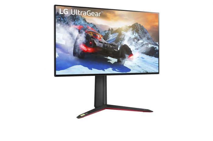 Монітор LG 27" 27GP95RP-B 2xHDMI, DP, Audio, USB, NanoIPS, 3840x2160, 160Hz, 1ms, DCI-P3 98%, G-SYNC, FreeSync, Pivot, HDR600