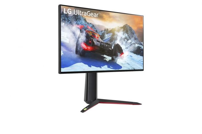 Монітор LG 27" 27GP95RP-B 2xHDMI, DP, Audio, USB, NanoIPS, 3840x2160, 160Hz, 1ms, DCI-P3 98%, G-SYNC, FreeSync, Pivot, HDR600