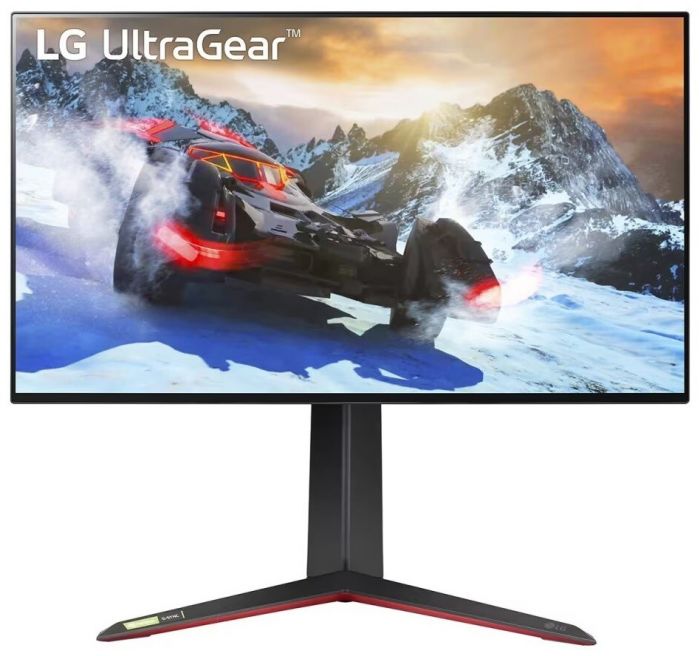 Монітор LG 27" 27GP95RP-B 2xHDMI, DP, Audio, USB, NanoIPS, 3840x2160, 160Hz, 1ms, DCI-P3 98%, G-SYNC, FreeSync, Pivot, HDR600