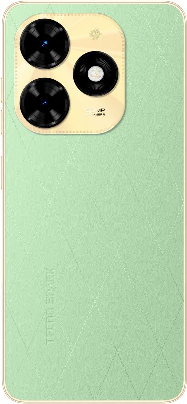 Смартфон TECNO Spark 20C (BG7n) 6.56" 8/128ГБ, 2SIM, 5000мА•год, Magic Skin Green