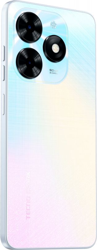 Смартфон TECNO Spark 20C (BG7n) 6.56" 4/128ГБ, 2SIM, 5000мА•год, Mystery White