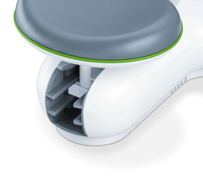 Масажер Beurer для ахіллового сухожилля, від мережі, вага-2.5кг, 6 головок, 2 швидкості, автовимкн., білий