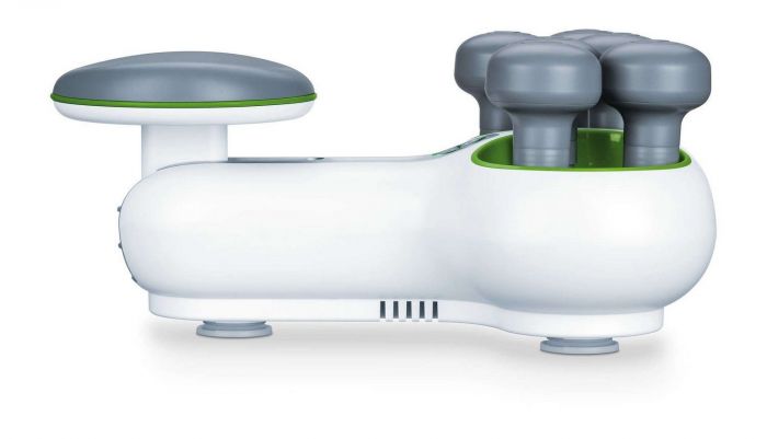 Масажер Beurer для ахіллового сухожилля, від мережі, вага-2.5кг, 6 головок, 2 швидкості, автовимкн., білий