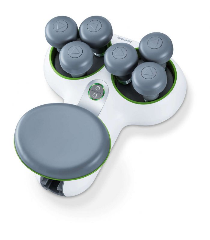 Масажер Beurer для ахіллового сухожилля, від мережі, вага-2.5кг, 6 головок, 2 швидкості, автовимкн., білий