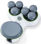 Масажер Beurer для ахіллового сухожилля, від мережі, вага-2.5кг, 6 головок, 2 швидкості, автовимкн., білий