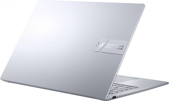 Ноутбук ASUS Vivobook 16X ASUS M3604YA-L2087 16" 4K OLED, AMD R7-7730U, 16GB, F1TB, UMA, NoOS, Сріблястий