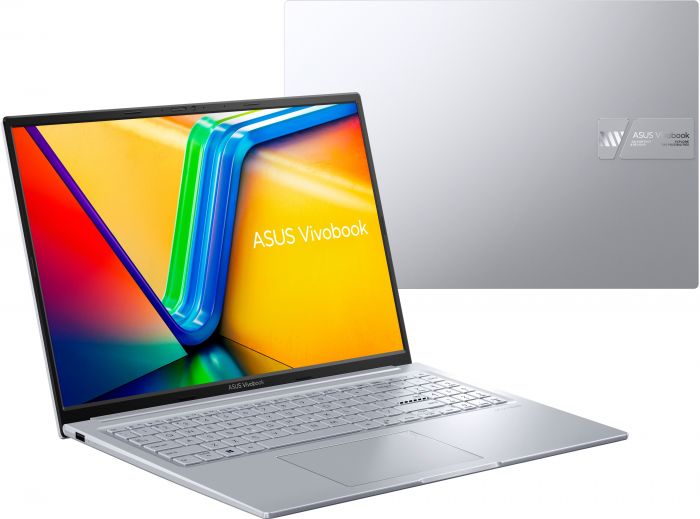 Ноутбук ASUS Vivobook 16X ASUS M3604YA-L2087 16" 4K OLED, AMD R7-7730U, 16GB, F1TB, UMA, NoOS, Сріблястий