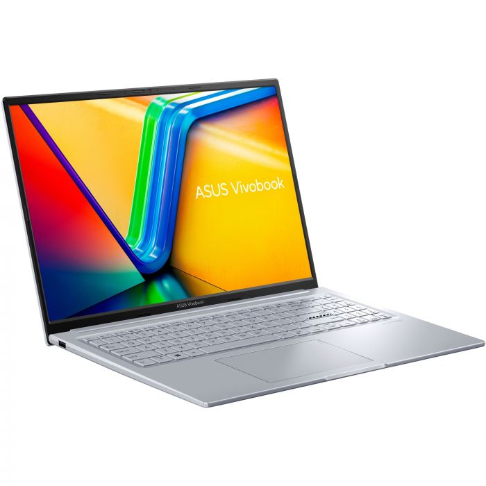 Ноутбук ASUS Vivobook 16X ASUS M3604YA-L2087 16" 4K OLED, AMD R7-7730U, 16GB, F1TB, UMA, NoOS, Сріблястий