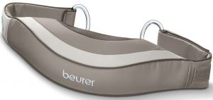 Масажний пояс Beurer для спини, плечей та шиї, від мережі, вага-1.23кг, 4 головки шиацу, бежевий