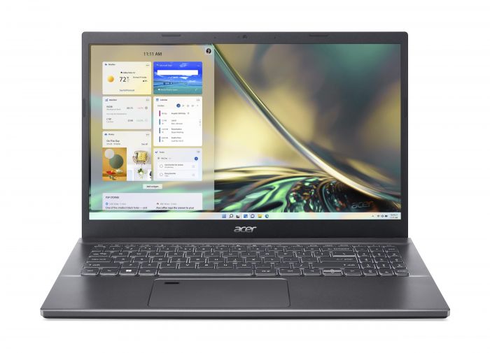 Ноутбук Acer Aspire 5 A515-57 15.6" FHD IPS, Intel i5-12450H, 16GB, F512GB, UMA, Lin, сірий