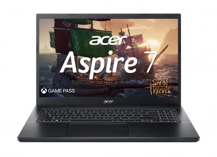 Ноутбук Acer Aspire 7 A715-76G 15.6" FHD IPS, Intel i5-12450H, 16GB, F1TB, NVD2050-4, Lin, чорний