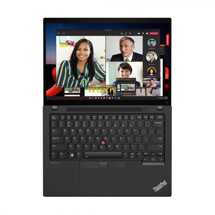 Ноутбук Lenovo ThinkPad T14-G4 14" WUXGA IPS AG, Intel i5-1335U, 32GB, F1TB, UMA, DOS, чорний