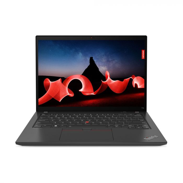 Ноутбук Lenovo ThinkPad T14-G4 14" WUXGA IPS AG, Intel i5-1335U, 32GB, F1TB, UMA, DOS, чорний