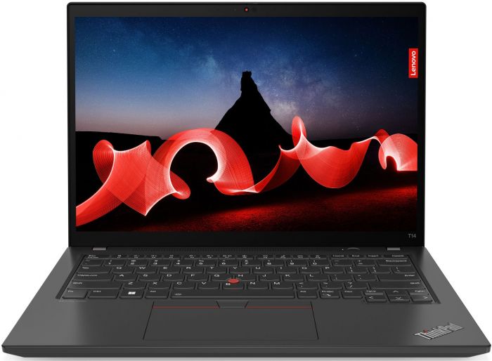 Ноутбук Lenovo ThinkPad T14-G4 14" WUXGA IPS AG, Intel i5-1335U, 32GB, F1TB, UMA, DOS, чорний