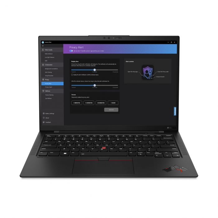 Ноутбук Lenovo ThinkPad X1 Carbon-G11 14" 2.8K OLED, Intel i7-1355U, 32GB, F1TB, UMA, LTE, Win11P, чорний