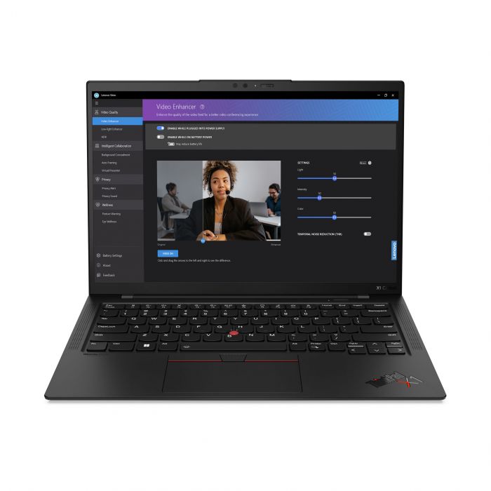 Ноутбук Lenovo ThinkPad X1 Carbon-G11 14" 2.8K OLED, Intel i7-1355U, 32GB, F1TB, UMA, LTE, Win11P, чорний