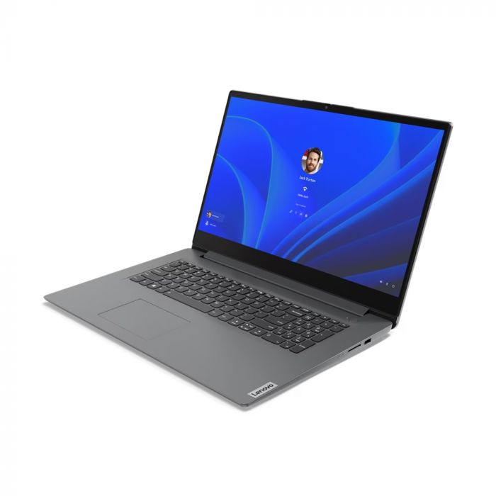 Ноутбук Lenovo V17-G4 17.3" FHD IPS AG, Intel і5-1335U, 16GB, F512GB, UMA, DOS, сірий