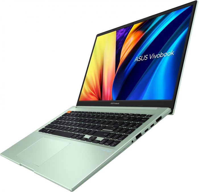 Ноутбук ASUS Vivobook S 15 K3502ZA-BQ407 15.6" FHD IPS, Intel i5-12500H, 16GB, F512GB, UMA, NoOS, Зелений