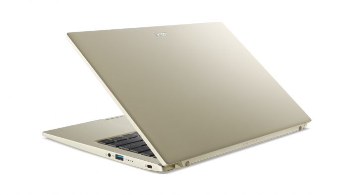 Ноутбук Acer Swift 3 SF314-512 14" FHD IPS, Intel i5-1240P, 16GB, F512GB, UMA, Lin, золотистий