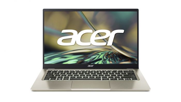 Ноутбук Acer Swift 3 SF314-512 14" FHD IPS, Intel i7-1260P, 16GB, F1TB, UMA, Lin, золотистий