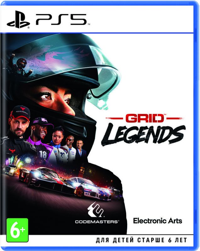 Гра консольна PS5 GRID LEGENDS, BD диску