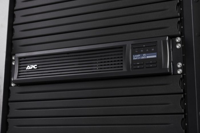 Джерело безперебійного живлення APC Smart-UPS 1500VA/1000W, RM 2U, LCD, USB, SmartConnect, 4xC13