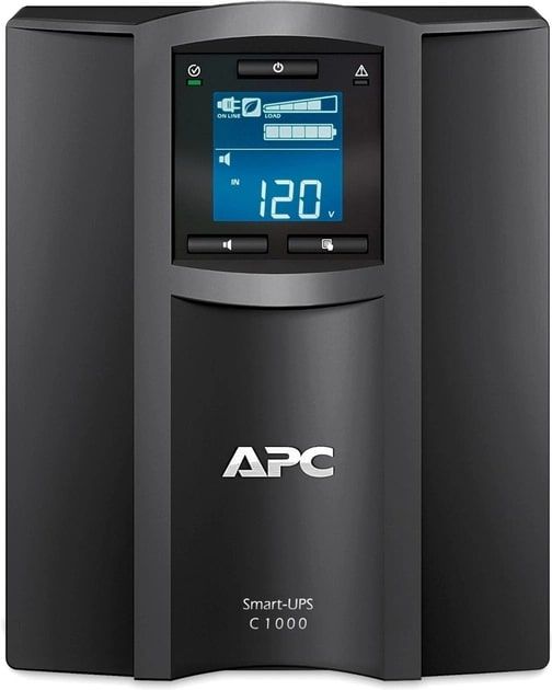 Джерело безперебійного живлення APC Smart-UPS C 1000VA/600W, LCD, USB, SmartConnect, 8xC13
