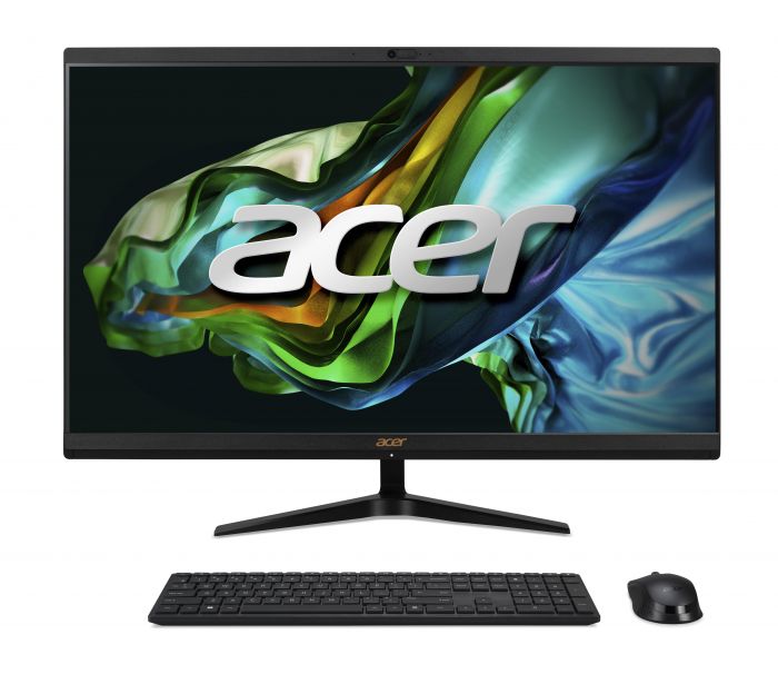 Персональний комп'ютер моноблок Acer Aspire C27-1800 27" FHD, Intel i5-1335U, 16GB, F512GB, UMA, WiFi, кл+м, без ОС, чорний