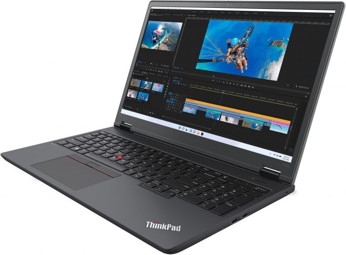 Ноутбук Lenovo ThinkPad P16v-G1 16" WUXGA IPS AG, Intel i7-13700H, 32GB, F1TB, UMA, DOS, чорний