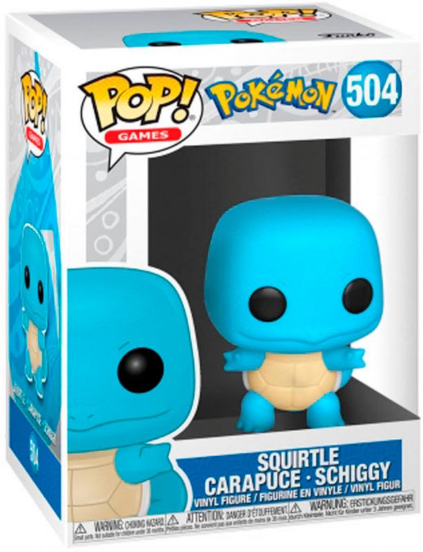 Фігурка Funko POP Games: Pokemon - Squirtle - EMEA