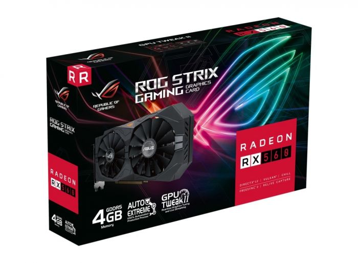Відеокарта ASUS Radeon ROG-STRIX-RX560-4G-V2-GAMING