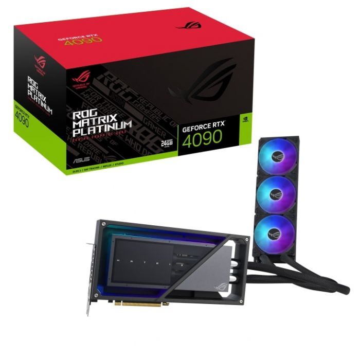 Відеокарта ASUS GeForce RTX 4090 24GB GDDR6X Matrix OC Platinum GAMING ROG-MATRIX-RTX4090-P24G-GAMING
