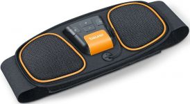 Електростимулятор Beurer для м'язів преса, АААх3, вага - 0.24кг, пояс, 5 програм, чорний