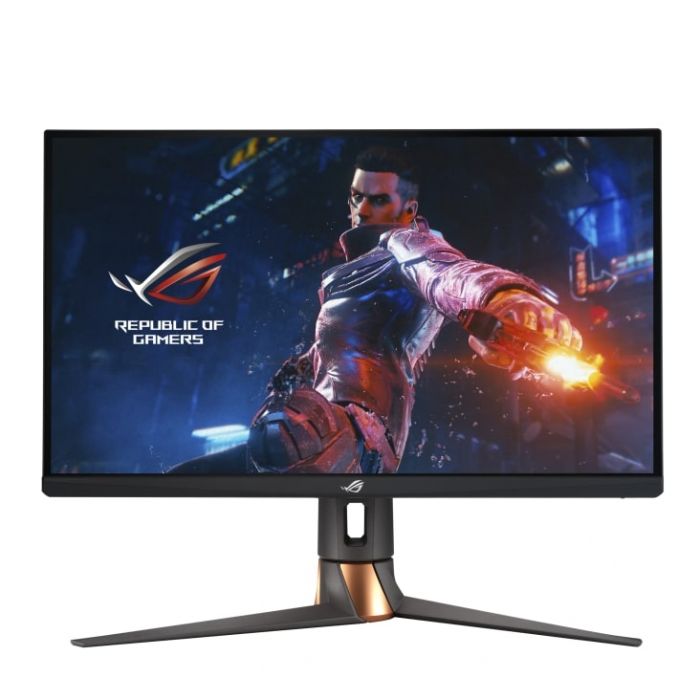 Монітор Asus 27" ROG Swift PG27UQR 2xHDMI, 2xDP, 2xUSB, IPS, 3840x2160, 160Hz, 1ms, sRGB 135%, AdaptiveSync, Pivot, HDR600