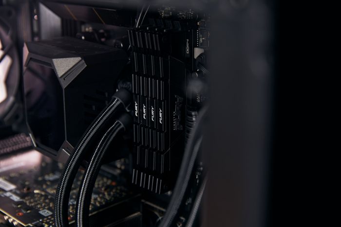 Пам'ять ПК Kingston DDR4   8GB 3200 FURY Renegade Чорний