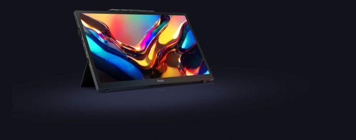 Монітор портативний Asus 15.6" ProArt PA169CDV HDMI, 2xUSB-C, MM, IPS, 3840x2160, 10ms, Touch, sRGB 100%, Stylus