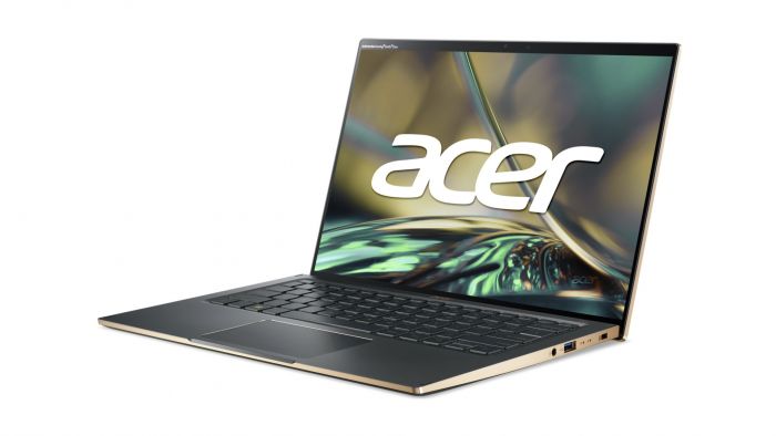 Ноутбук Acer Swift 5 SF514-56T 14" WUXGA IPS Touch, Intel i5-1240P, 16GB, F512FB, UMA, Win11H, зелений