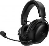 Гарнітура ігрова HyperX Cloud III, WL/USB-A/USB-C, чорний