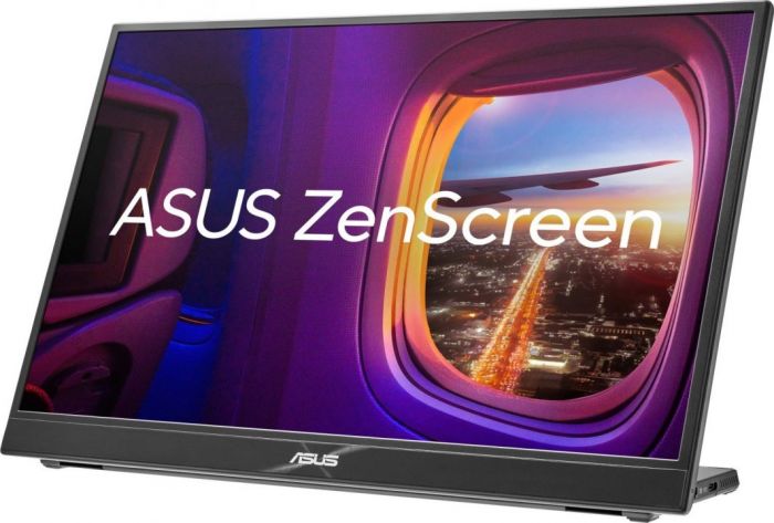 Монітор портативний Asus 15.6" ZenScreen MB16QHG HDMI, 2xUSB-C, Audio, IPS, 2560x1600, 16:10, 120Hz, DCI-P3 100%, HDR400, Cover